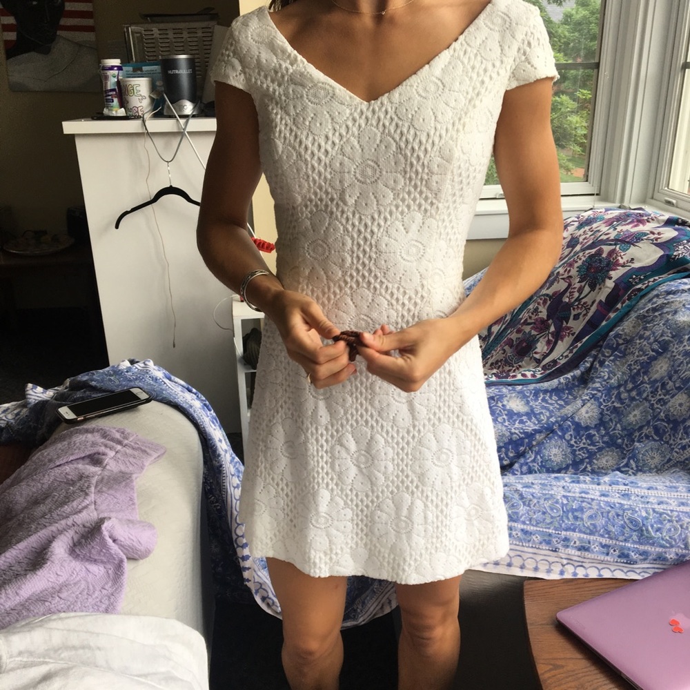 Lilly Pulitzer white dress!